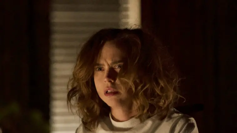 Fiona Dourif looks disoriented as Nica Pierce in Cult of Chucky.