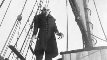 Count Orlok stalks the crew aboard the Demeter in Nosferatu.