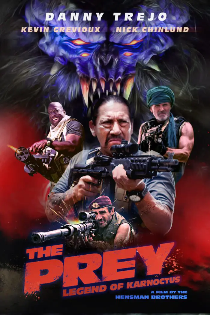 The poster for The Prey: Legend of Karnoctus