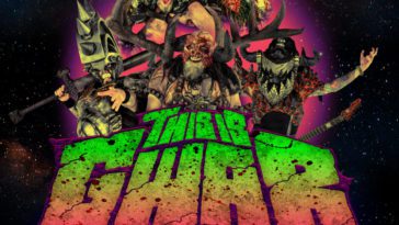 Poster for THIS IS GWAR documentary featuring the rock band in their monsterous costumes