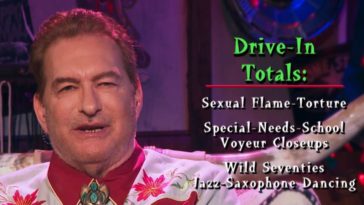Joe Bob lists the Drive-In Totals for The Baby