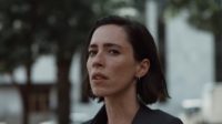 Rebecca Hall looking distressed