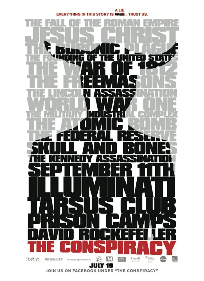 Promo poster for The Conspiracy