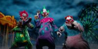 The Killer Klowns stand ready to fight in Killer Klowns from Outer Space: The Game