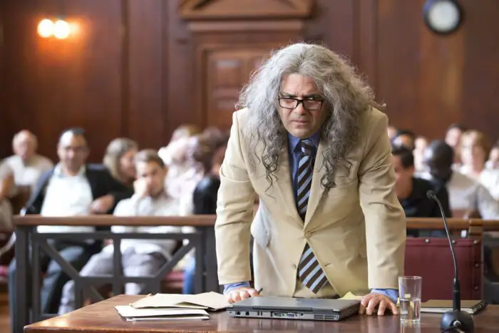Guillermo Diaz as Rodney Alcala in The Dating Game Killer (2017).