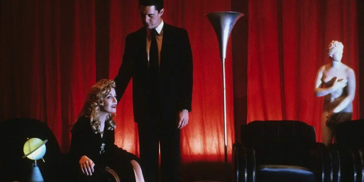 Laura Palmer and Agent Cooper in the Red Room