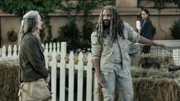 Carol and Ezekiel in The Walking Dead Season 11 Episode 18
