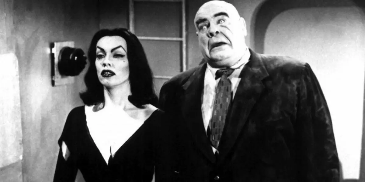 Vampira and Tor Johnson as the undead in Plan 9 from Outer Space
