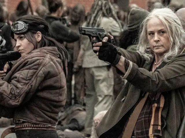 The Walking Dead series finale Carol & Princess