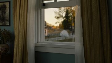 An open window