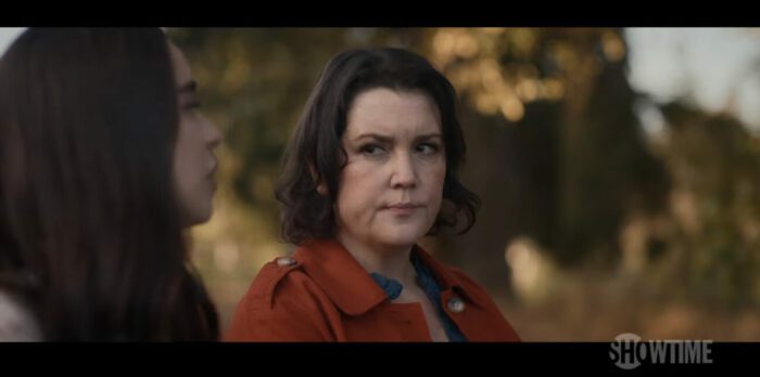 Shauna looks at Callie
