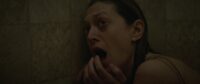 A woman screaming