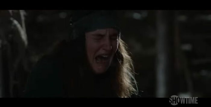 Shauna crying