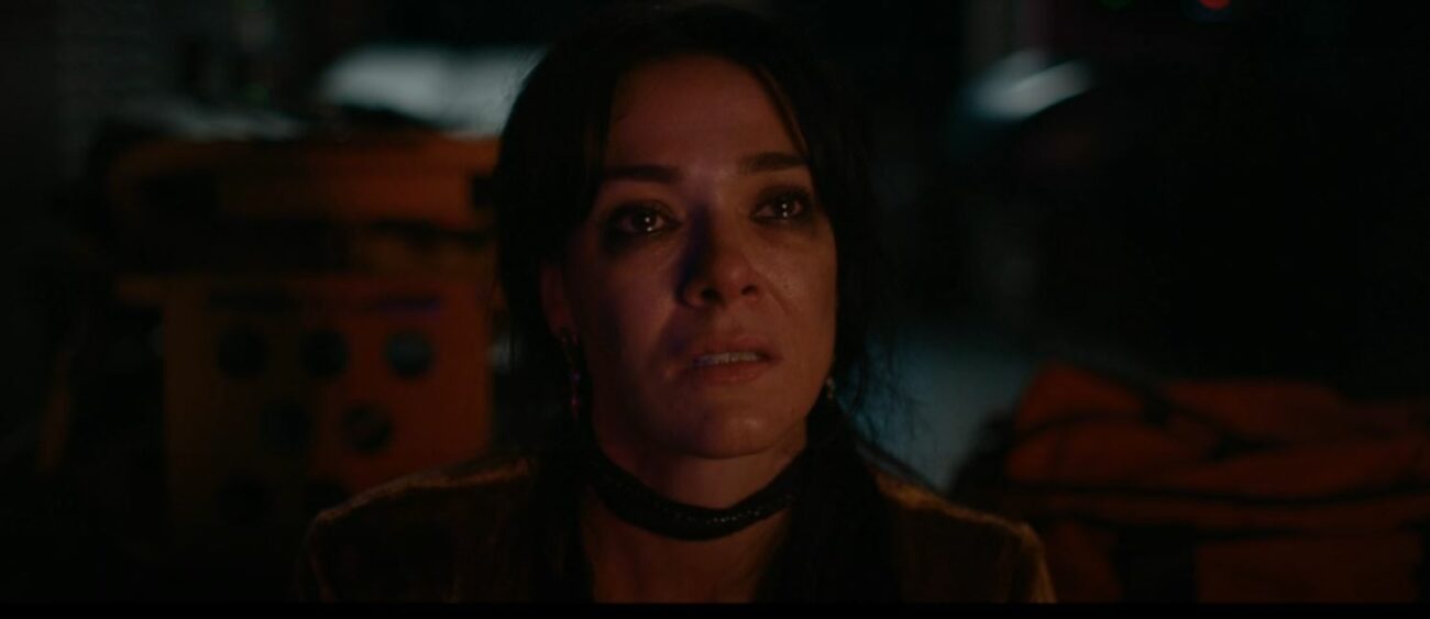 Lottie looks defeated in the Yellowjackets S2 finale