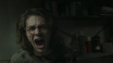 A guy screaming