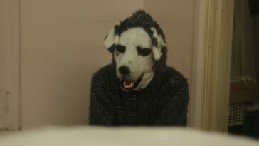 A guy in a dog suit