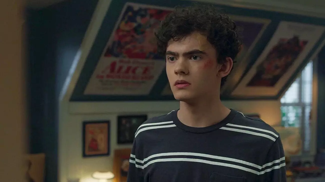Billy after his car accident