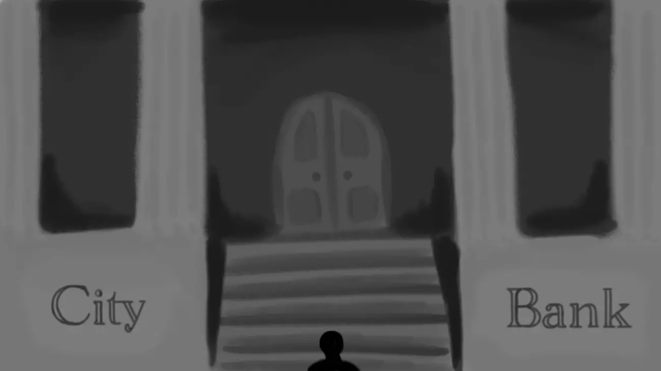 City Bank had written its title in two words etched in the stone, two words that stood majestically.